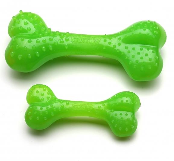 COMFY. Игрушка для собак MINT косточка зеленая