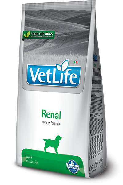 Farmina Vet Life Renal, диетическое питание для собак при заболеваниях почек
