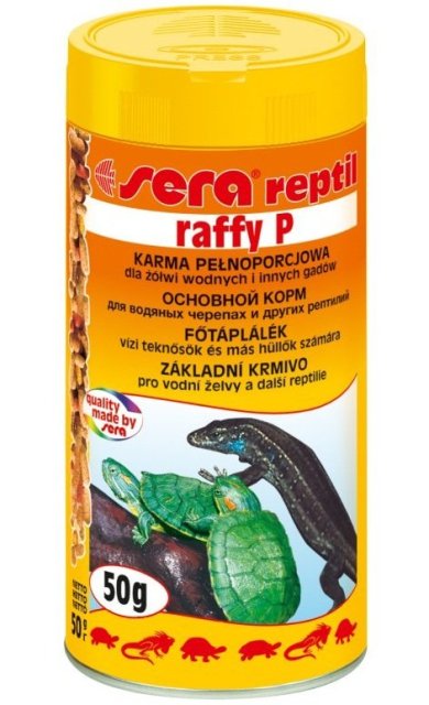SERA Raffy P Корм для водных черепах, палочки