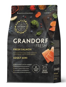 GRANDORF Fresh Dog Adult MINI Salmon&Sweet Potato (Лосось с бататом для собак мелких пород)