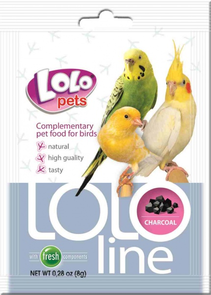 LoLo Pets Lololine для птиц уголь