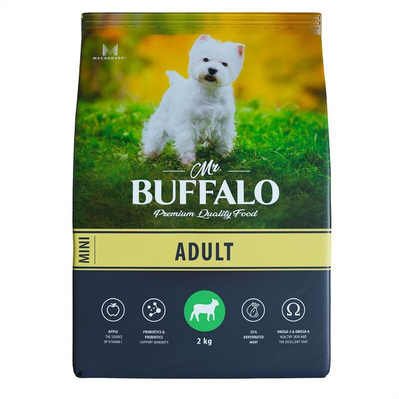 MR.Buffalo ADUIT MINI сухой корм для собак мелких пород ягненок