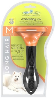 FURminator Medium Dog Long hair deShedding Tool 2.65