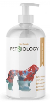 PETBIOLOGY Шампунь гипоаллергенный для собак и кошек, щенков и котят с 3-х месяцев, Канада
