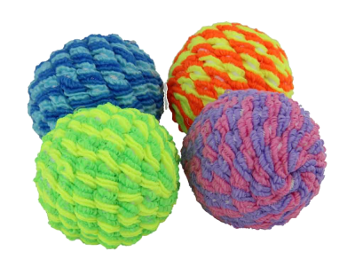 Мячик для кошек плетеный гремящий, 4 см. DOGMAN, 1 шт