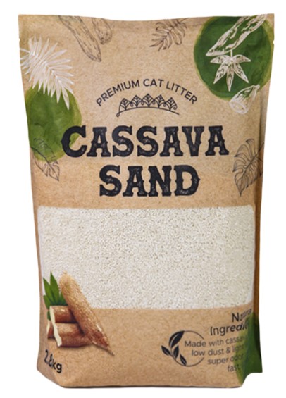 Cassava Sand. Комкующийся бионаполнитель из маниоки