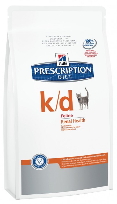 Сухой корм для кошек при заболеваниях почек и сердца Hill'S PD Feline K/D
