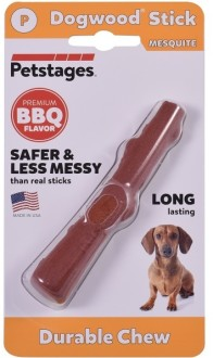 Petstages игрушка для собак Mesquite Dogwood с ароматом барбекю 13 см очень маленькая