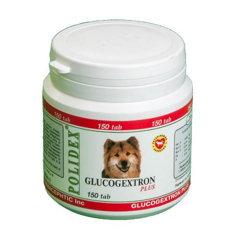 POLIDEX Glucogextron plus витамины для собак
