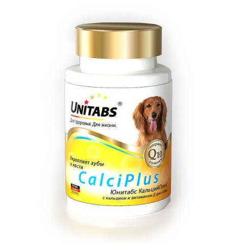 Unitabs CalciPlus с кальцием, фосфором