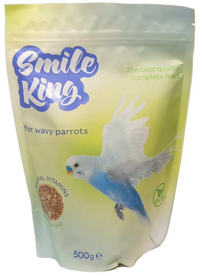 Smile King корм для волнистых попугайчиков