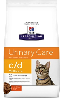 Сухой корм для кошек с идиопатическим циститом Hill'S PD Feline C/D Multicare Urinary Stress