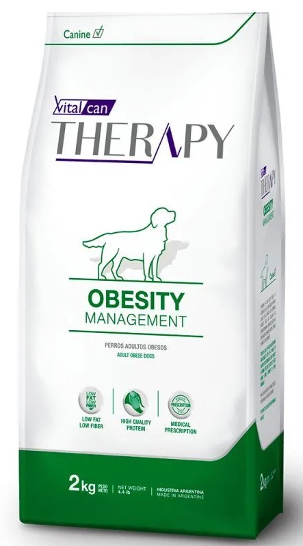 Виталкан Therapy Canine Obesity Managment. Сухой корм собак для снижения веса