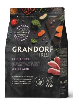 GRANDORF Fresh Dog Adult MINI Duck&Sweet Potato (Утка с бататом для собак мелких пород)