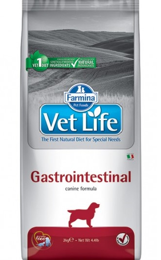 Farmina Vet Life Gastro-Intestinal, диетическое питание для собак при нарушениях пищеварения
