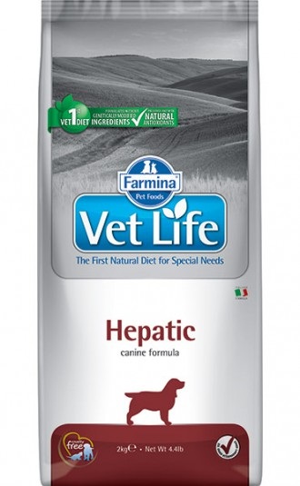 Farmina (Фармина) Vet Life Hepatic, для собак, при заболеваниях печени