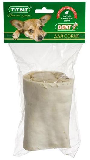 Лакомство для собак Titbit Голень говяжья малая в мягкой упаковке