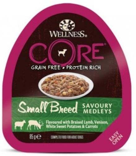 CORE SMALL BREED консервы из баранины с олениной, белым сладким картофелем и морковью