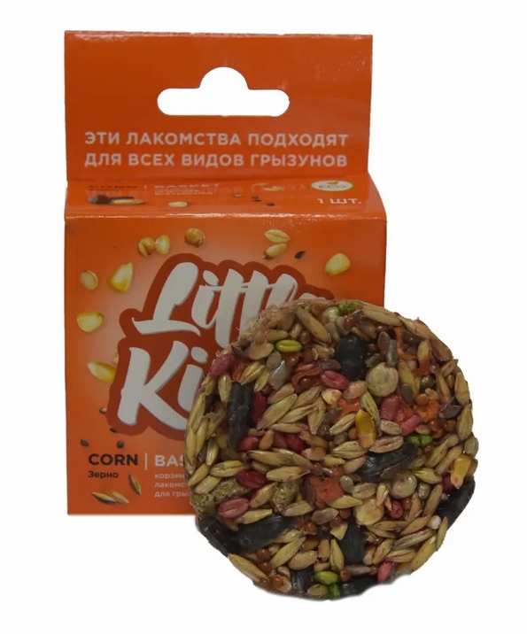 Little King лакомство для грызунов (корзинка зерновая) 40-45г.