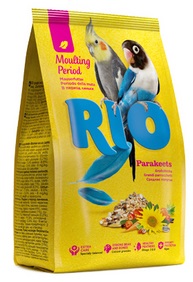 Рио 500г для средних попугаев в период линьки