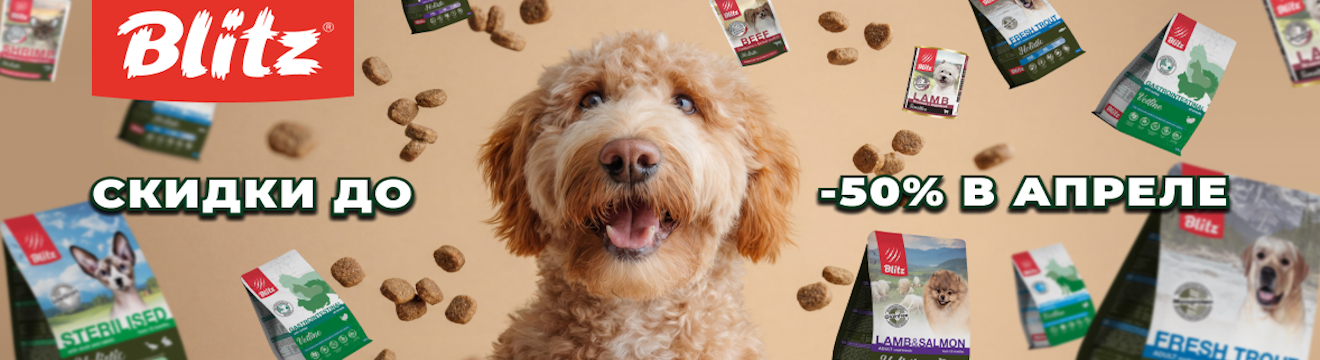 Blitz. Апрельские скидки